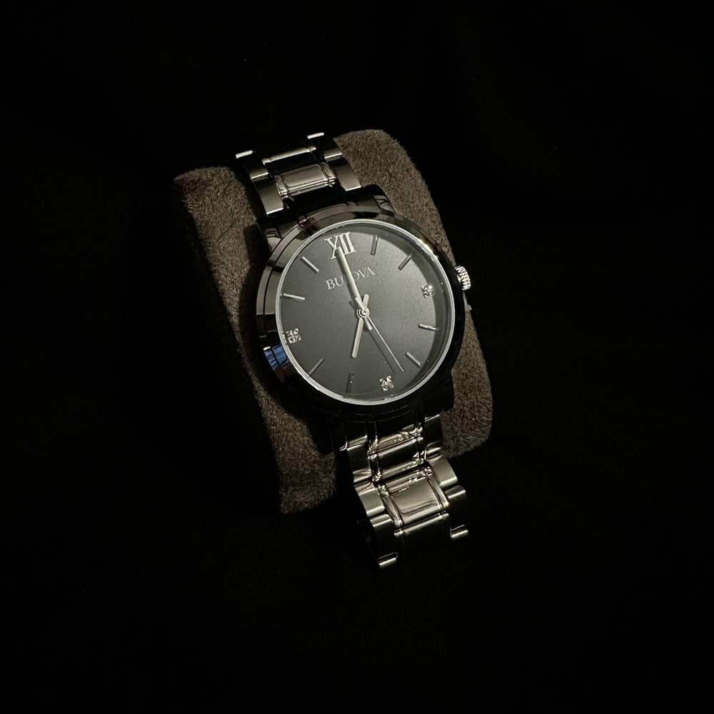 Bulova His and Hers Diamond Watches